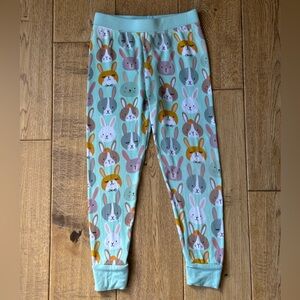 Little Sleepies Bamboo Rad Rabbits Pajamas Pants size 2T